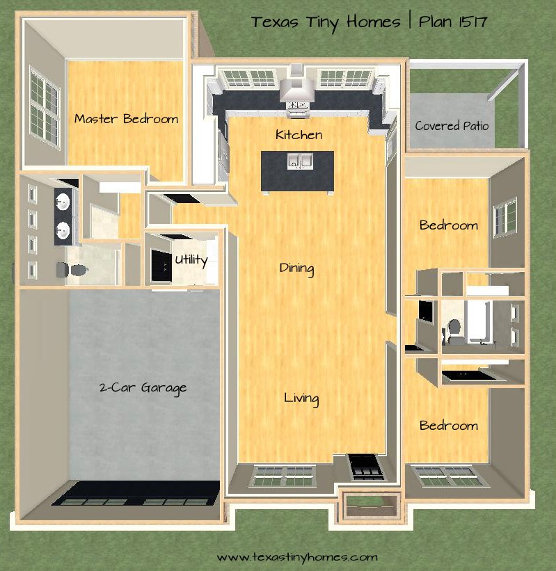 Plan 1517 | Texas Tiny Homes
