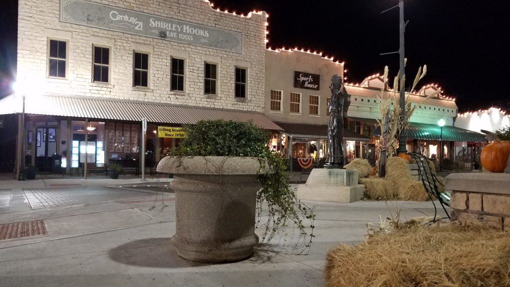 Granbury, Texas Midnight Shoot of The Downtown Square Texas Tiny Homes